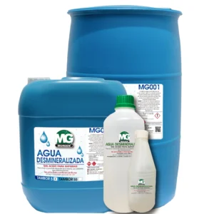 Agua Desionizada Desmineralizada