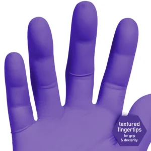 Guantes de Nitrilo Morado Kimtech Texturizado