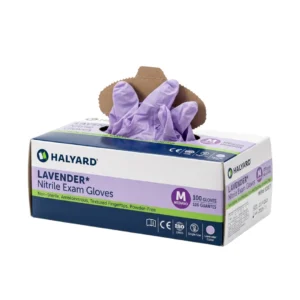Guantes de Nitrilo Lavanda HALYARD