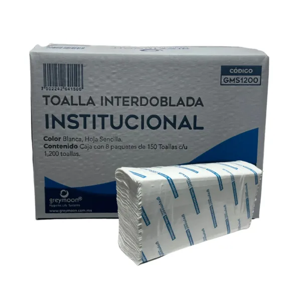 Toalla Interdoblada Greymoon Paquete