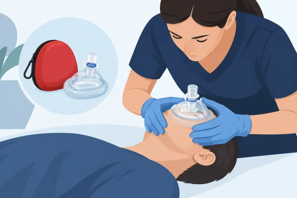 Cómo usar máscara Pocket Mask en RCP segura