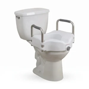 Asiento Elevado para Inodoro con Asas de Apoyo