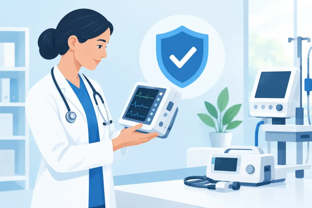 Cómo elegir equipo médico certificado con seguridad