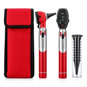 Estuche de Diagnóstico Médico con Otoscopio y Oftalmoscopio