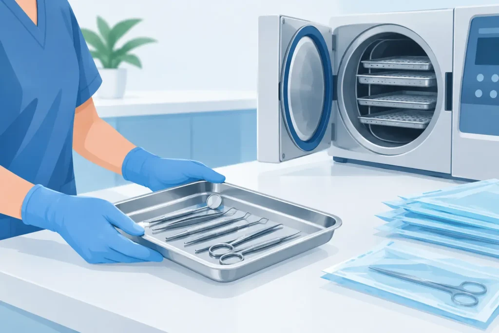 Guía de esterilización instrumental segura