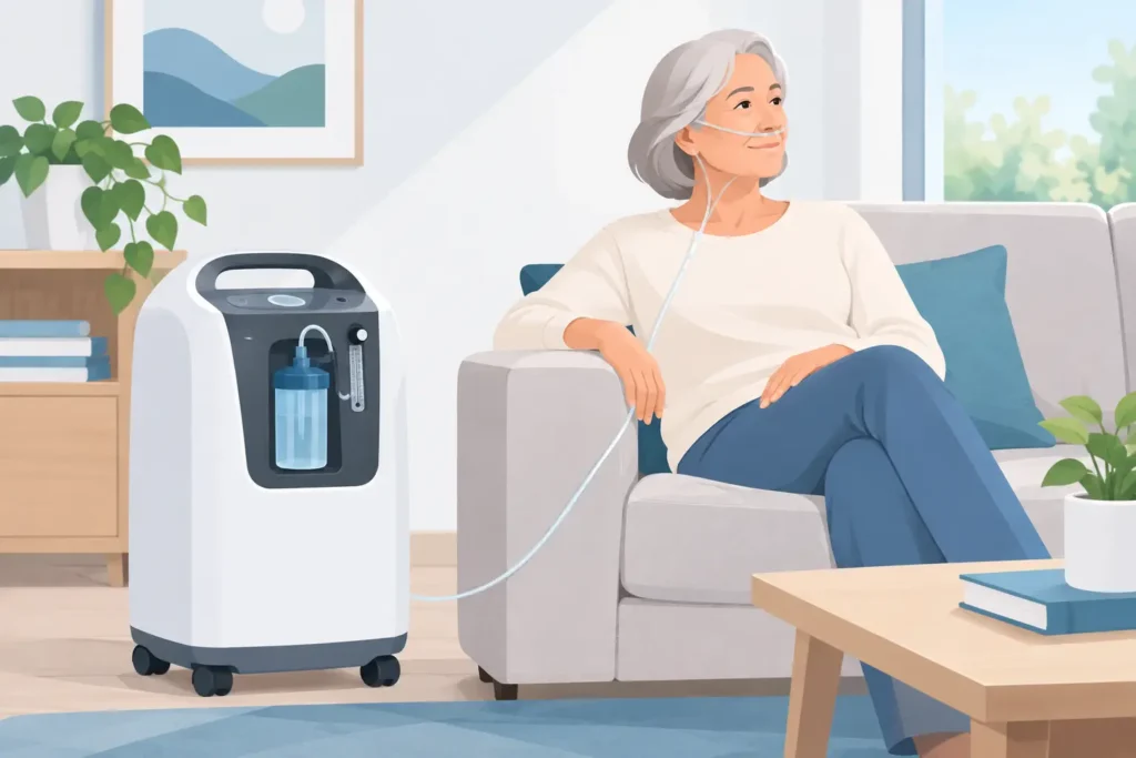 Reseña de concentrador de oxígeno para casa
